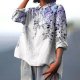 Cotton Tops for Women Womens Tunic Tops Women Fall Shirts Loose Casual Oversized Comfortable V-Neck Top