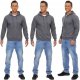 Men's Casual Pullover Hoodies Long Sleeve Hooded Sweatshirts