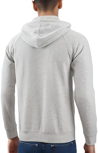 Men's Casual Athletic Midweight Comfy Soft Active Sports Pullover Hoodie Sweatshirt